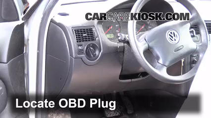 2003 Volkswagen Golf GL 2.0L 4 Cyl. (4 Door) Check Engine Light Diagnose
